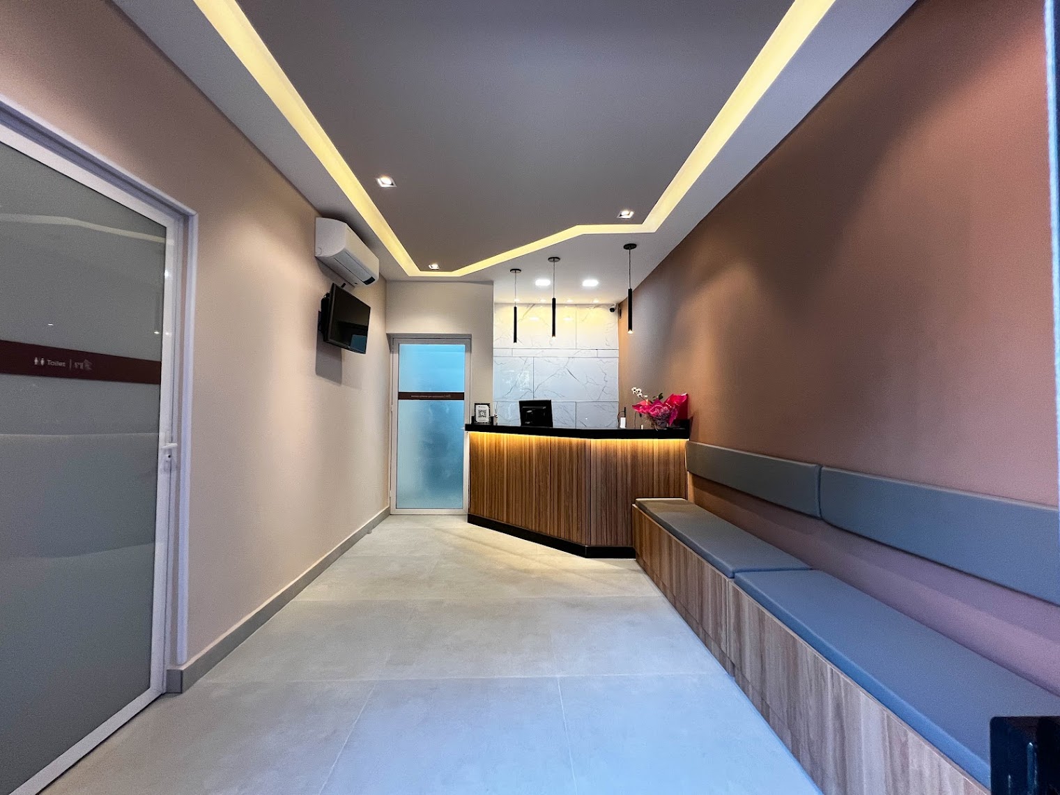 Recepção da Ame Centro de Saúde Veterinária